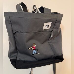 Projekt Backpack with Embroidered Design